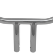 Load image into Gallery viewer, Drag Specialties 1-1/4" Buffalo T-Bar - 6" - TBW - Chrome 0601-4271 - Main Product View
