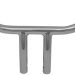 Load image into Gallery viewer, Drag Specialties 1-1/4" Buffalo T-Bar - 6" - TBW - Chrome 0601-4271 - Main Product View