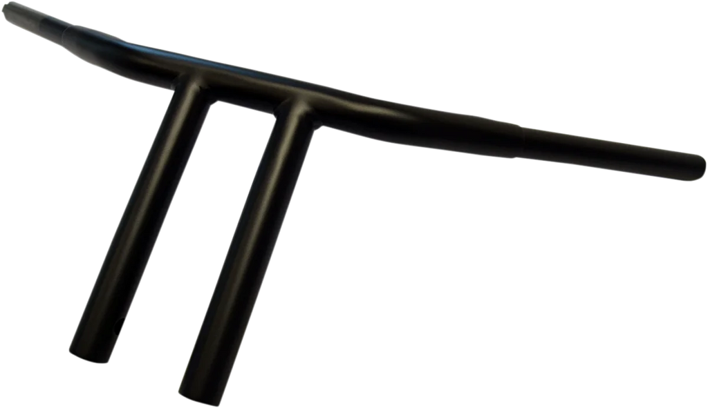 Drag Specialties 1-1/4" Buffalo T-Bar - 8" - Flat Black 0601-3504 - Main Product View
