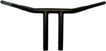 Load image into Gallery viewer, Drag Specialties 1-1/4" Buffalo T-Bar - 8" - Flat Black 0601-3504 - Side View