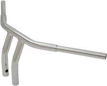 Load image into Gallery viewer, Drag Specialties 1-1/4" Buffalo T-Bar - 8" - TBW - Chrome 0601-4274 - Side View