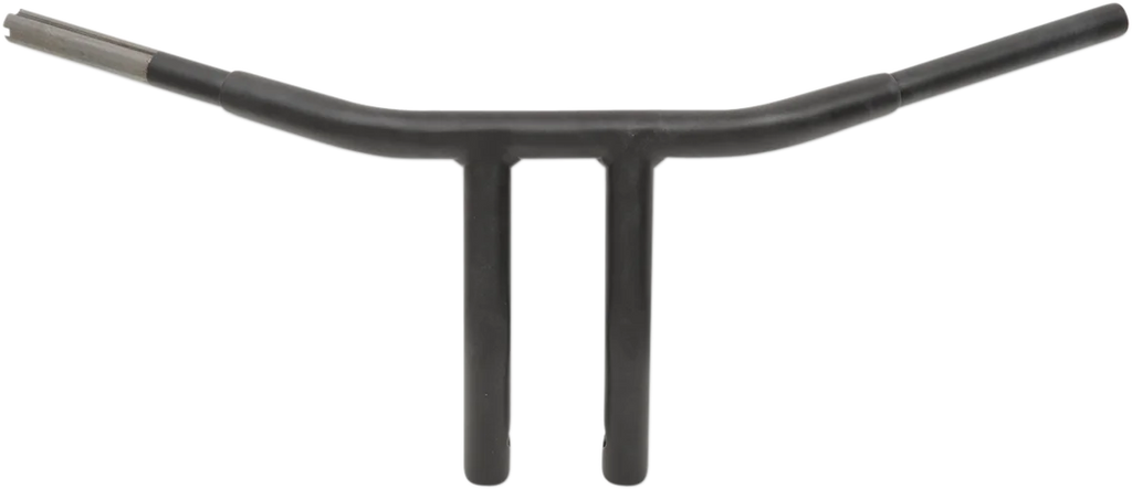 Drag Specialties 1-1/4" Buffalo T-Bar - 8" - TBW - Flat Black 0601-4276 - Main Product View
