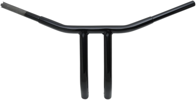 Drag Specialties 1-1/4" Buffalo T-Bar - Inverted - TBW - Black 0601-4289 - Main Product View