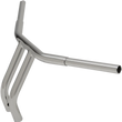 Load image into Gallery viewer, Drag Specialties 1-1/4" Buffalo T-Bar - Inverted - TBW - Chrome 0601-4288 - Side View