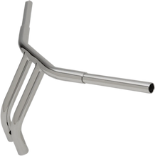 Load image into Gallery viewer, Drag Specialties 1-1/4" Buffalo T-Bar - Inverted - TBW - Chrome 0601-4288 - Side View
