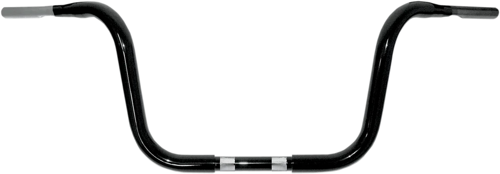 Drag Specialties 1-1/4" Buffalo Touring Handlebar - 10" - TBW - Black 0601-1240 - Main Product View