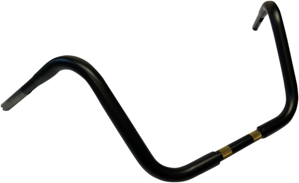 Drag Specialties 1-1/4" Buffalo Touring Handlebar - 12" - TBW - Flat Black 0601-3506 - Main Product View