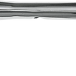 Load image into Gallery viewer, Drag Specialties 1-1/4" Buffalo Touring Handlebar - 12-1/2" - TBW - Chrome 0601-2734 - Side View