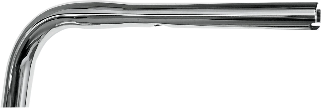 Drag Specialties 1-1/4" Buffalo Touring Handlebar - 12-1/2" - TBW - Chrome 0601-2734 - Side View