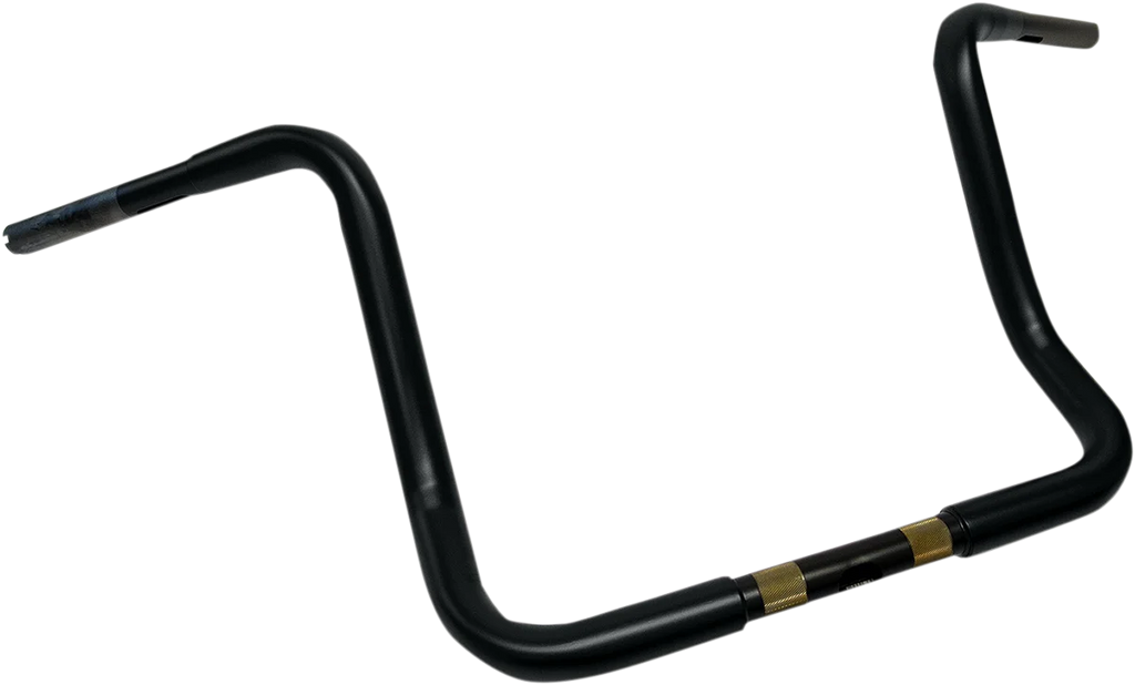 Drag Specialties 1-1/4" Buffalo Touring Handlebar - 13" - TBW - Flat Black 0601-3508 - Main Product View