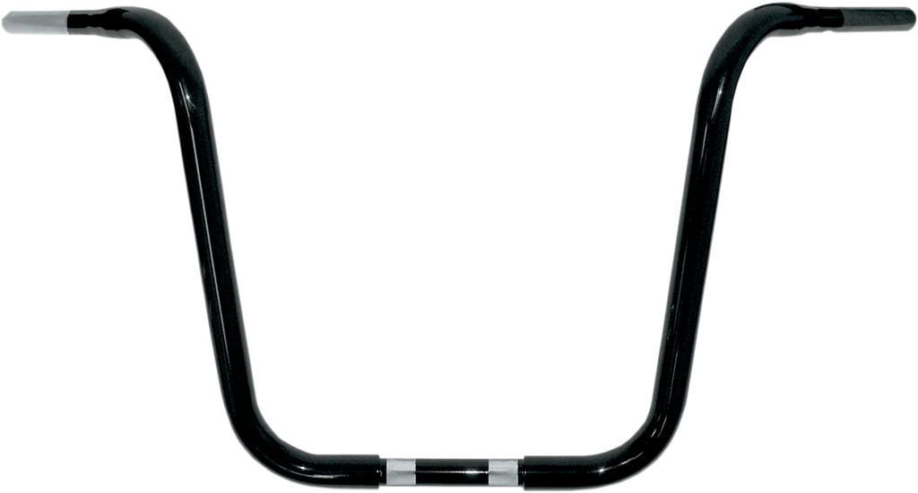 Drag Specialties 1-1/4" Buffalo Touring Handlebar - 16" - TBW - Black 0601-2741 - Main Product View