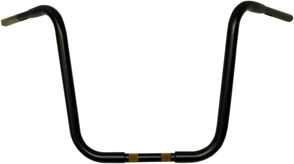 Drag Specialties 1-1/4" Buffalo Touring Handlebar - 16" - TBW - Flat Black 0601-3507 - Main Product View