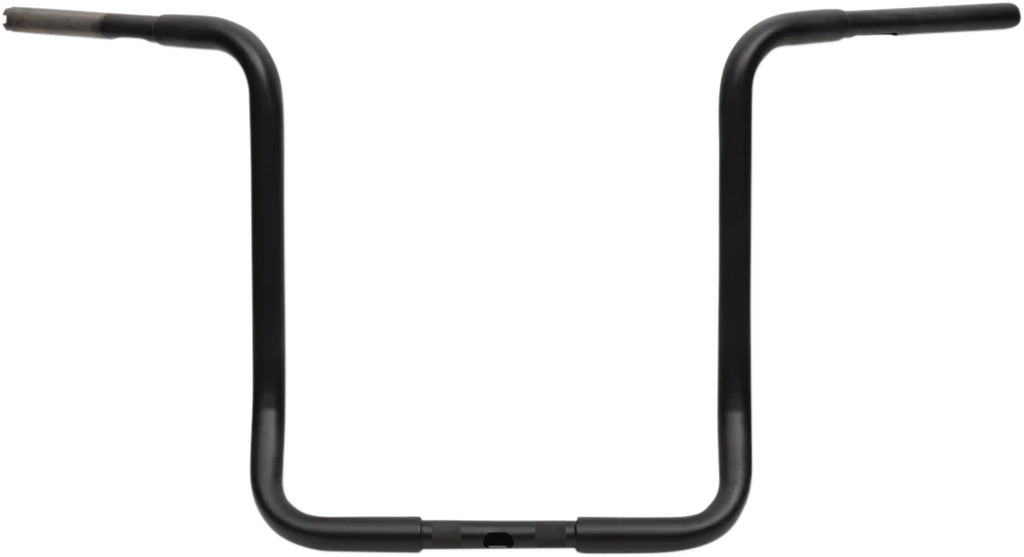 Drag Specialties 1-1/4" Buffalo Touring Handlebar - 17" - TBW - Flat Black 0601-4265 - Main Product View