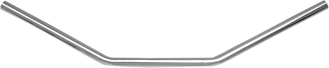 Drag Specialties 1" Drag Handlebar - TBW - Chrome - Side View