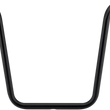 Load image into Gallery viewer, Drag Specialties 1" Handlebar - Ape Hanger - 16" - TBW - Flat Black - Main Product View