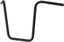 Load image into Gallery viewer, Drag Specialties 1" Handlebar - Ape Hanger - 16" - TBW - Flat Black - Side View