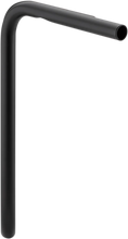 Load image into Gallery viewer, Drag Specialties 1" Handlebar - Ape Hanger - 16" - TBW - Flat Black - Back View