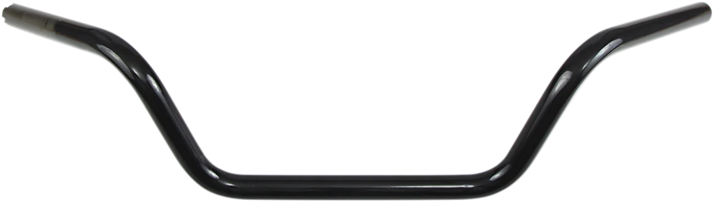 Drag Specialties 1" Handlebar - Buckhorn Low - TBW - Black - Main Product View