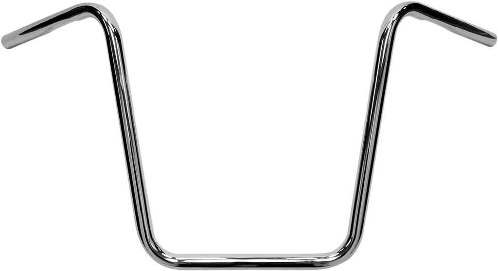 Drag Specialties 1" Handlebar - FL - TBW - Chrome - Side View