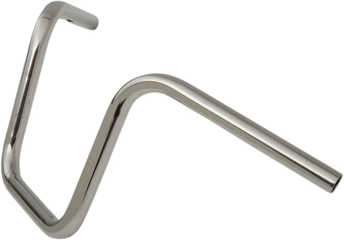 Drag Specialties 1" Handlebar - Narrow Ape - 10" - TBW - Chrome - Side View