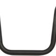 Load image into Gallery viewer, Drag Specialties 1" Handlebar - Narrow Ape - 10" - TBW - Flat Black - Side View