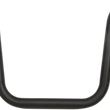 Load image into Gallery viewer, Drag Specialties 1" Handlebar - Narrow Ape - 10" - TBW - Flat Black - Side View