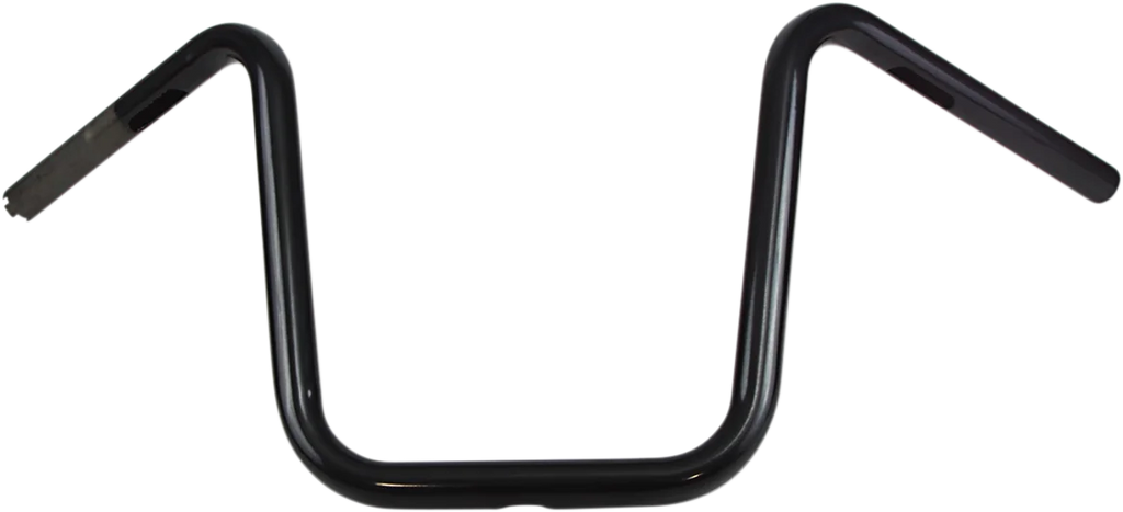 Drag Specialties 1" Handlebar - Narrow Ape - 12" - TBW - Black - Main Product View