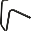Load image into Gallery viewer, Drag Specialties 1" Handlebar - Narrow Ape - 14" - TBW - Black - Side View