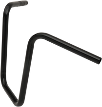 Load image into Gallery viewer, Drag Specialties 1" Handlebar - Narrow Ape - 14" - TBW - Black - Side View