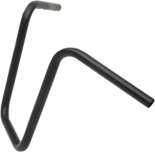 Load image into Gallery viewer, Drag Specialties 1" Handlebar - Narrow Ape - 14" - TBW - Flat Black - Side View