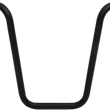 Load image into Gallery viewer, Drag Specialties 1" Handlebar - Narrow Ape - 16" - TBW - Flat Black 0601-4202 - Main Product View
