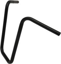 Load image into Gallery viewer, Drag Specialties 1" Handlebar - Narrow Ape - 16" - TBW - Flat Black 0601-4202 - Side View