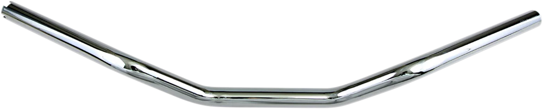 Drag Specialties 1" Superbar Handlebar - TBW - Flat Black 0601-4171 - Side View