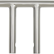 Load image into Gallery viewer, Drag Specialties 1" T-Bar - Dimpled - Straight - 6" - Chrome 0601-4215 - Main Product View