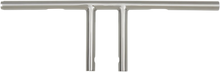 Load image into Gallery viewer, Drag Specialties 1" T-Bar - Dimpled - Straight - 6" - Chrome 0601-4215 - Main Product View