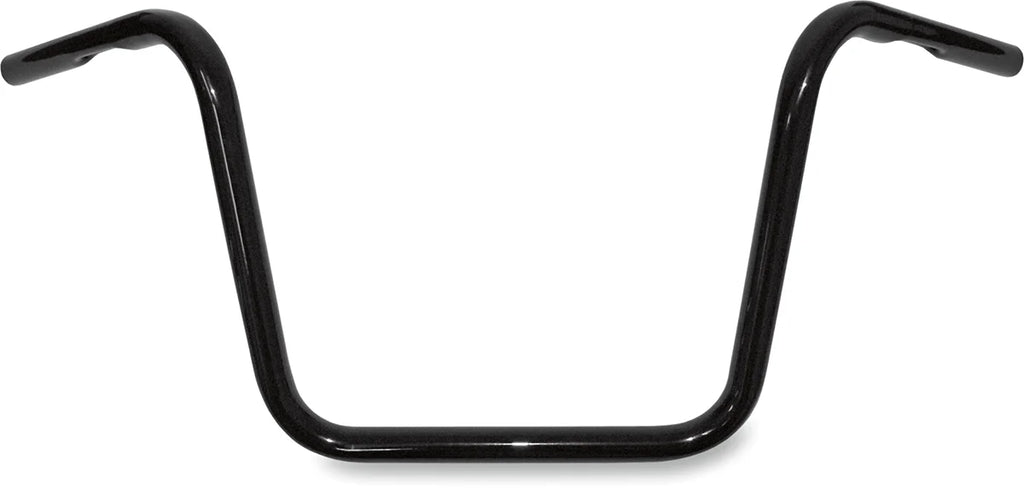 Drag Specialties 1" Touring Handlebar - Ape Hanger - 10" - TBW - Black 0601-1214 - Main Product View