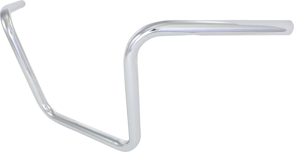 Drag Specialties 1" Touring Handlebar - Ape Hanger - 12" - TBW - Chrome 0601-1216 - Side View
