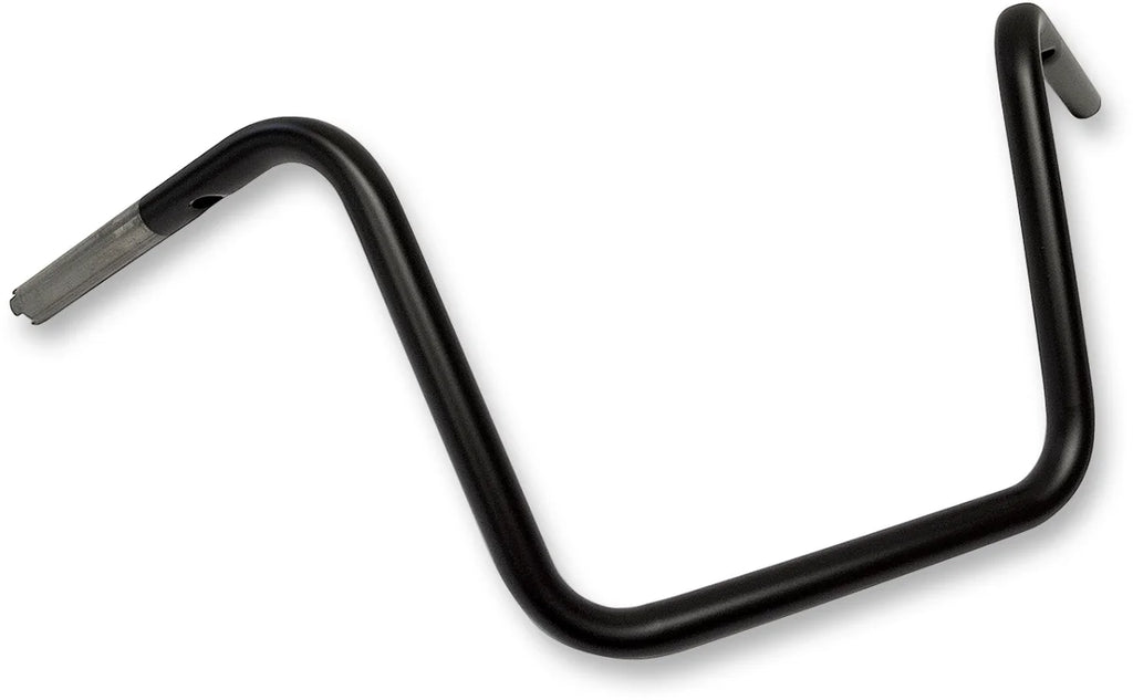Drag Specialties 1" Touring Handlebar - Ape Hanger - 12" - TBW - Flat Black 0601-3490 - Main Product View