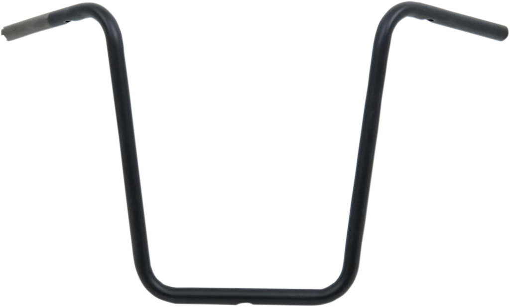 Drag Specialties 1" Touring Handlebar - Ape Hanger - 18" - TBW - Flat Black - Main Product View