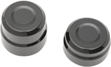 Load image into Gallery viewer, Drag Specialties Axle Cap - Rear - Black - Main Product View