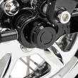 Load image into Gallery viewer, Drag Specialties Axle Cap - Rear - Black - Side View