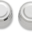 Load image into Gallery viewer, Drag Specialties Axle Caps - Rear - Black - Pair - Side View
