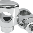 Load image into Gallery viewer, Drag Specialties Big Buffalo 1-1/2" Handlebar Riser Kit - Chrome fits Harley-Davidson Springer - Main Product View