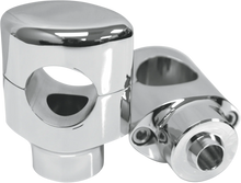 Load image into Gallery viewer, Drag Specialties Big Buffalo 1-1/2" Handlebar Riser Kit - Chrome fits Harley-Davidson Springer - Main Product View