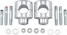 Load image into Gallery viewer, Drag Specialties Big Buffalo Handlebar Risers - 1-1/2" - Chrome - Main Product View