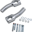 Load image into Gallery viewer, Drag Specialties Big Buffalo Handlebar Risers - Pullback - 5-1/2" - Chrome - Main Product View