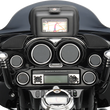 Load image into Gallery viewer, Drag Specialties Billet Indicator Light Bezel - Chrome - Back View