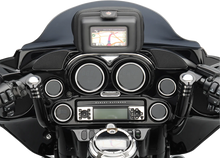 Load image into Gallery viewer, Drag Specialties Billet Indicator Light Bezel - Chrome - Back View