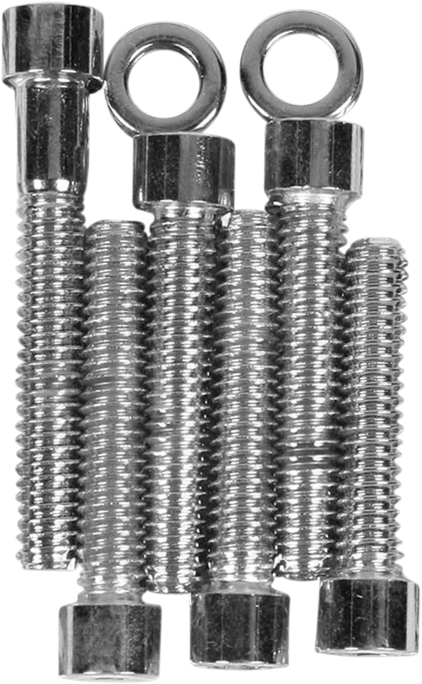 Drag Specialties Bolt Kit - Cam Cover - Smooth - Chrome fits 1993-2000 Harley-Davidson - Main Product View