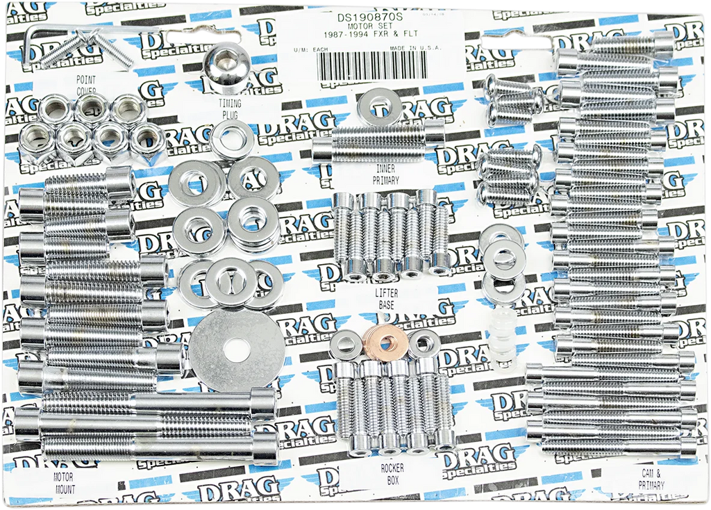 Drag Specialties Bolt Kit - Complete Motor